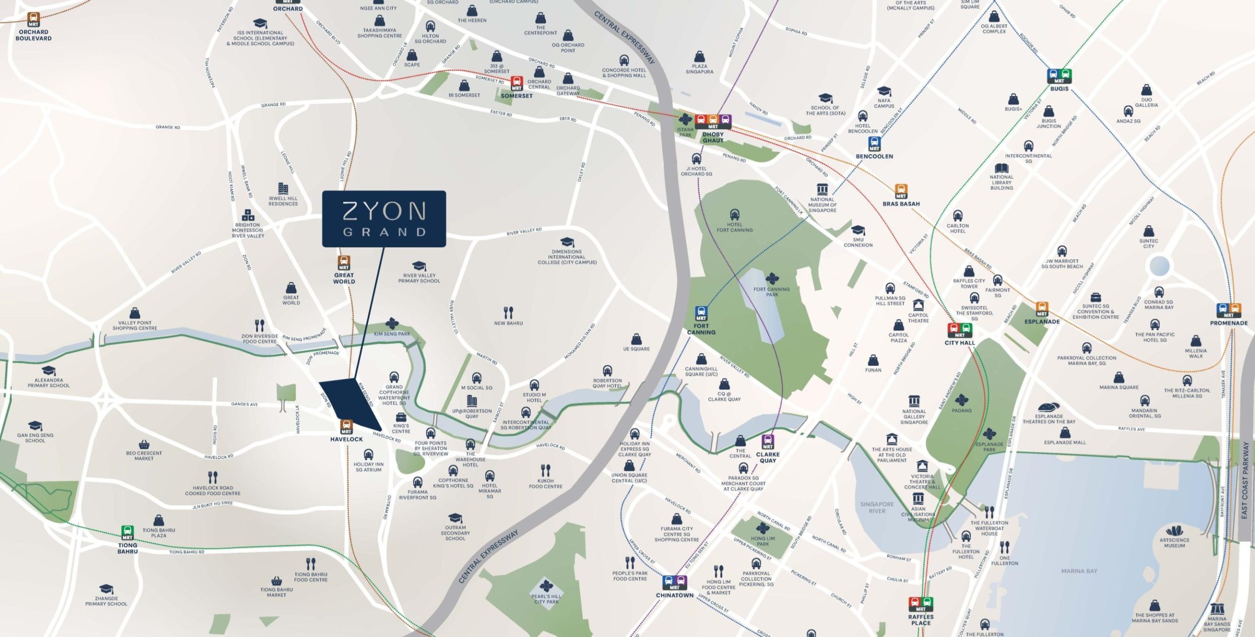 Zyon Grand by CDL Location Map scaled Zyon Grand by CDL Location Map